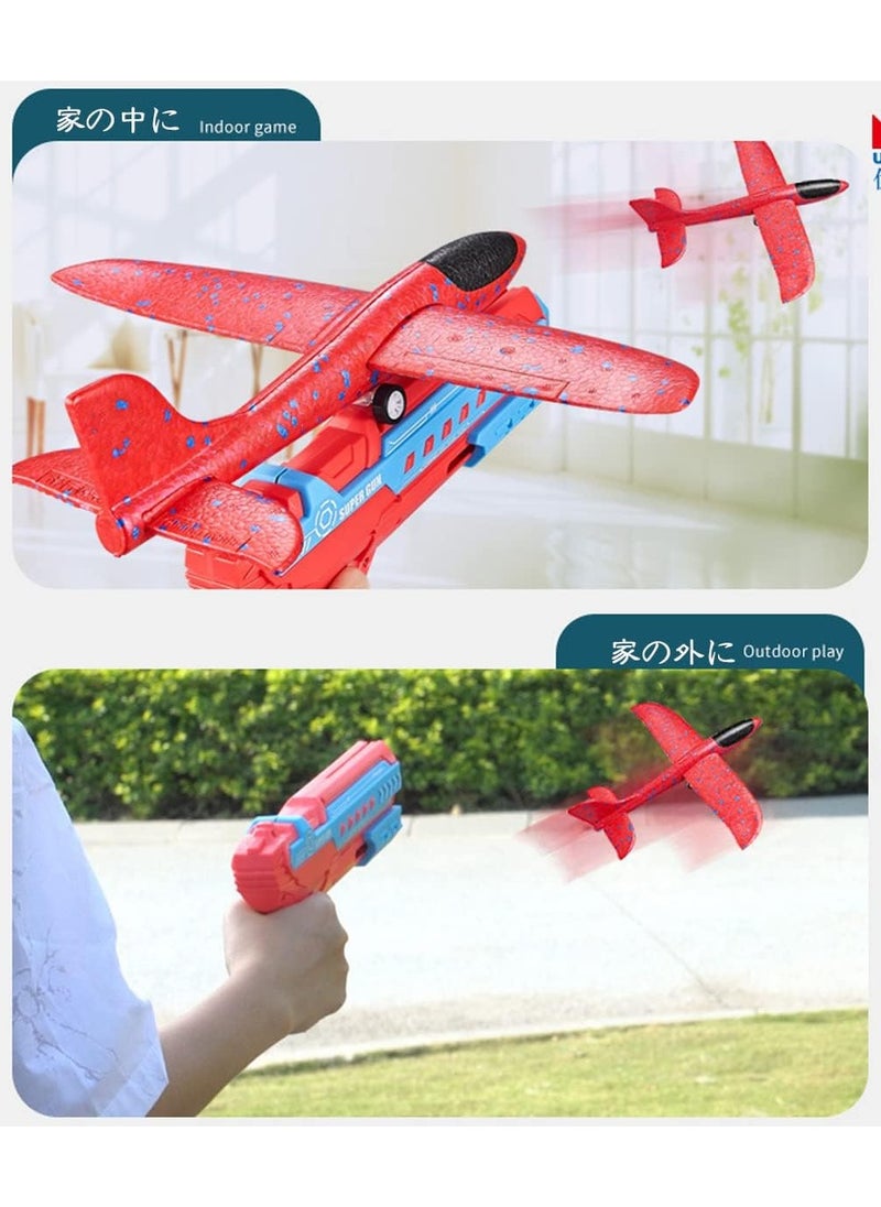 Toy Box - Glider Foam Airplane Launcher Plane Toys Flying Airplane Toys for Kids Age 3+ - Image 1