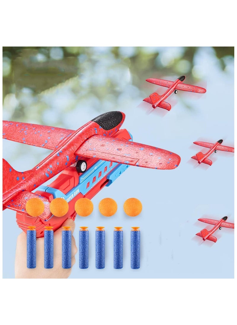 Toy Box - Glider Foam Airplane Launcher Plane Toys Flying Airplane Toys for Kids Age 3+ - Image 1