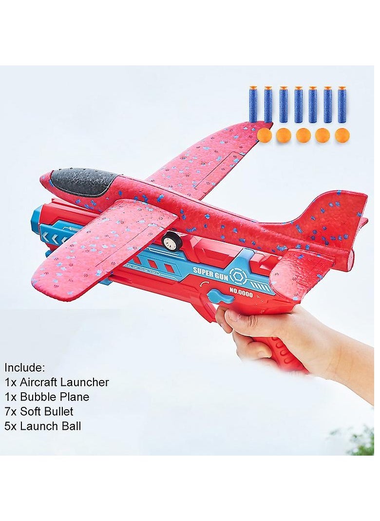 Toy Box - Glider Foam Airplane Launcher Plane Toys Flying Airplane Toys for Kids Age 3+ - Image 1