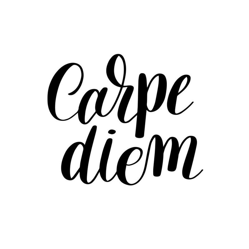 5 Ace Carpe diem Sticker Poster|Love Poster|Valentine Poster|size:12x18 inch,multicolor - Image 4