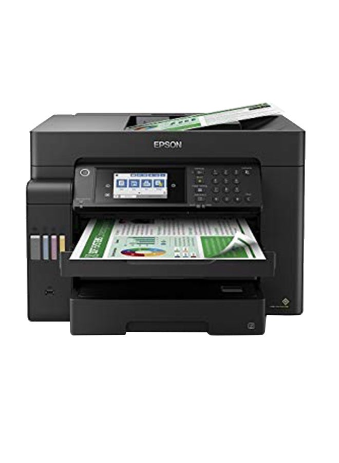 EPSON EcoTank L15150 A3+ 4-in-1 Print, Scan, Copy, Fax Wireless Inktank Business Printer Black - Image 1