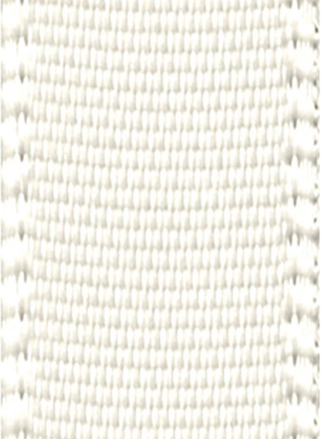 Offray Single Face Satin Craft and Decorative Ribbon, 3/8" Wide, 21-Foot Spool, Antique White (146185) - Image 4