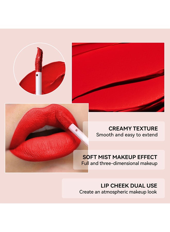 EELHOE Matte Liquid Lipstick -Long Lasting Up To 16 Hous,Super Stay Velvet Lip Gloss Lip Stain Can Let Your Lip Look Fuller(06#) - Image 5