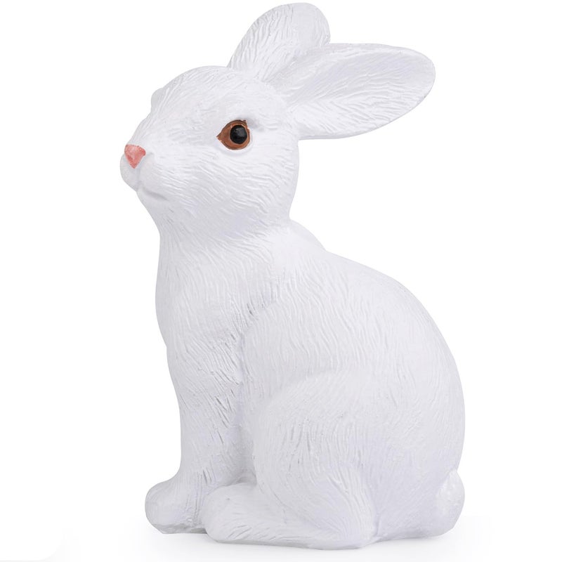 MAIBAOTA Large White Bunny Decor Easter Decoration for Home Spring Decoration for Home Table Decor Rabbit Figurines - Image 1