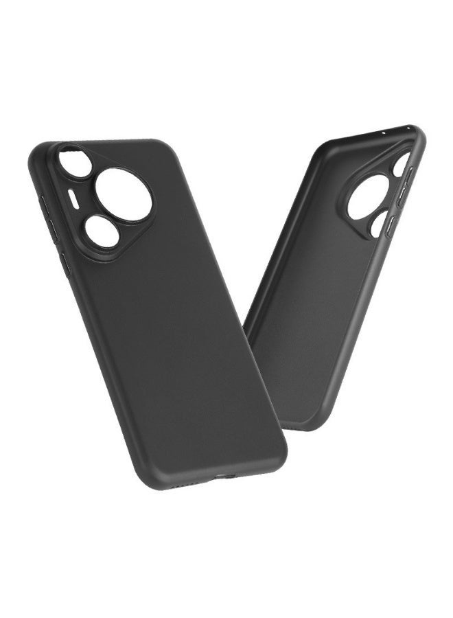 URBBKING Case Cover With Soft Liquid Silicone Protection Anti-Scratch For Huawei Pura 80 Pro/Pura 80 Pro+ Black - Image 4