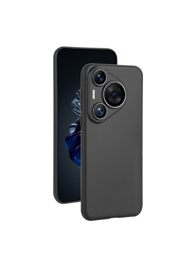URBBKING Case Cover With Soft Liquid Silicone Protection Anti-Scratch For Huawei Pura 80 Pro/Pura 80 Pro+ Black - Image 2