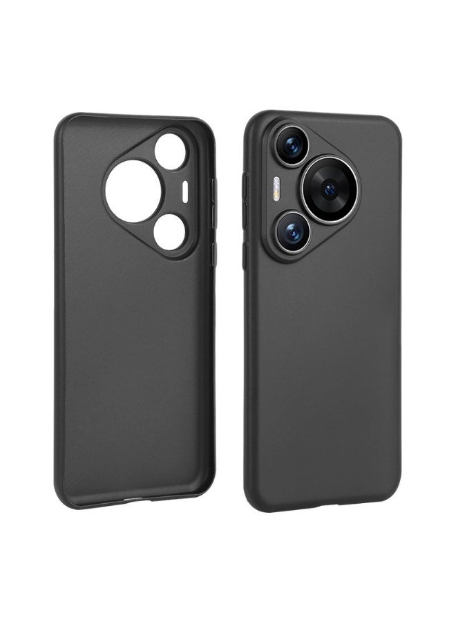 URBBKING Case Cover With Soft Liquid Silicone Protection Anti-Scratch For Huawei Pura 80 Pro/Pura 80 Pro+ Black - Image 3