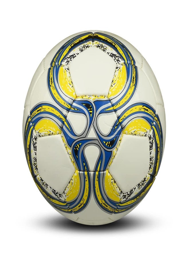 Belco Sports Platina Yellow 4Ply 1.5m PU 32 Panel Football Size 5 - Image 2