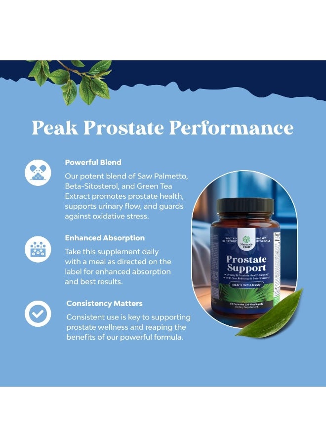 Natures Craft Prostate Support Health Supplement
