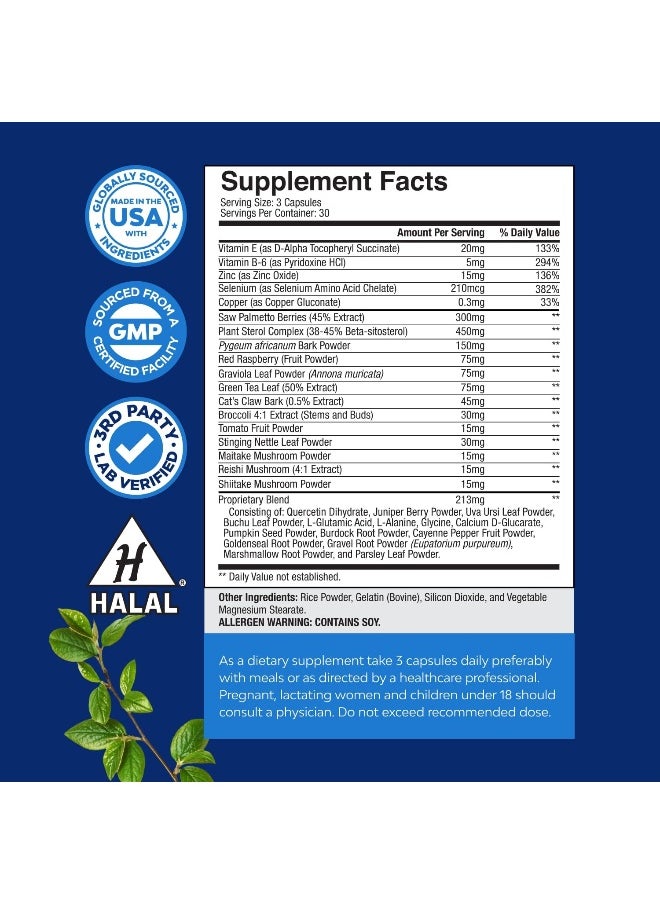 Natures Craft Prostate Support Health Supplement