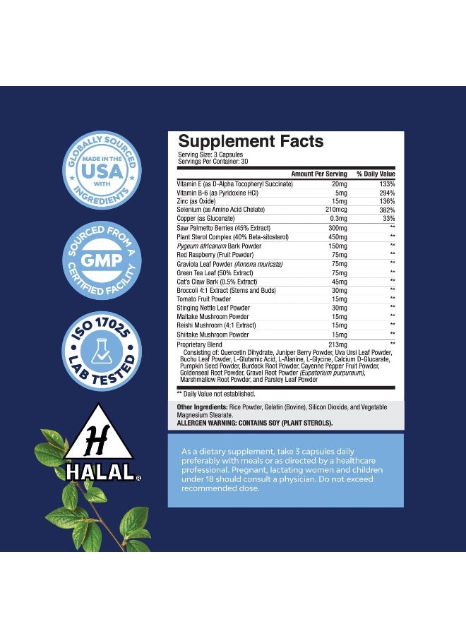Natures Craft Prostate Support Health Supplement