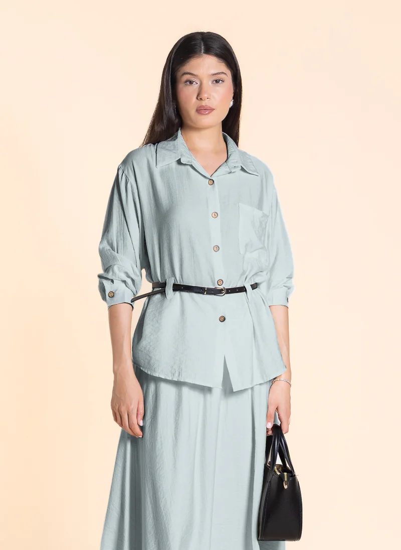 SHAPES LIGHTWEIGHT LONG SKIRT SET