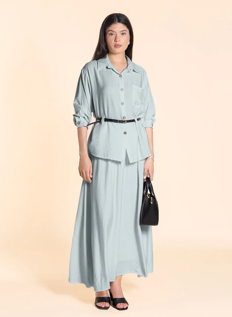 SHAPES LIGHTWEIGHT LONG SKIRT SET