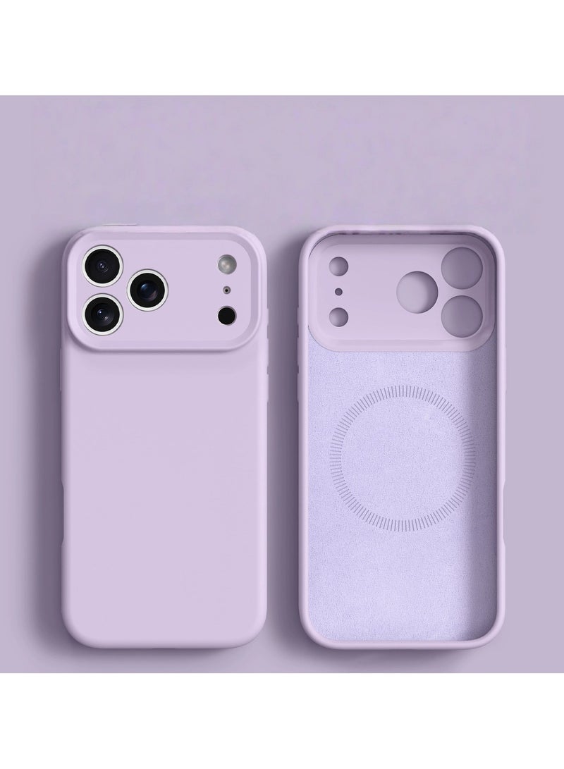 general Precision-Fit Liquid Silicone Magnetic Case for iPhone 17 Pro Max Skin-like Full-Edge Drop Protection Case Strong Magnet Compatible with MagSafe - Image 1