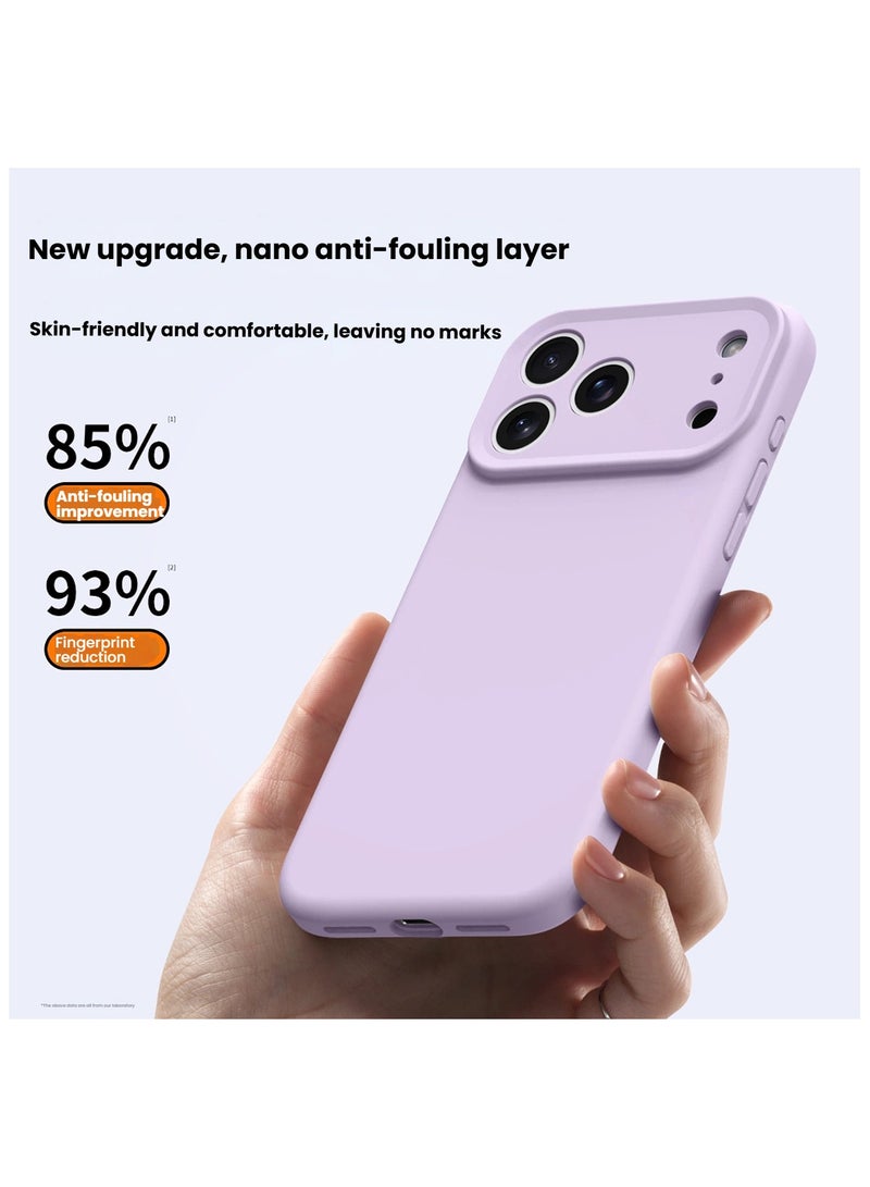 general Precision-Fit Liquid Silicone Magnetic Case for iPhone 17 Pro Max Skin-like Full-Edge Drop Protection Case Strong Magnet Compatible with MagSafe - Image 2