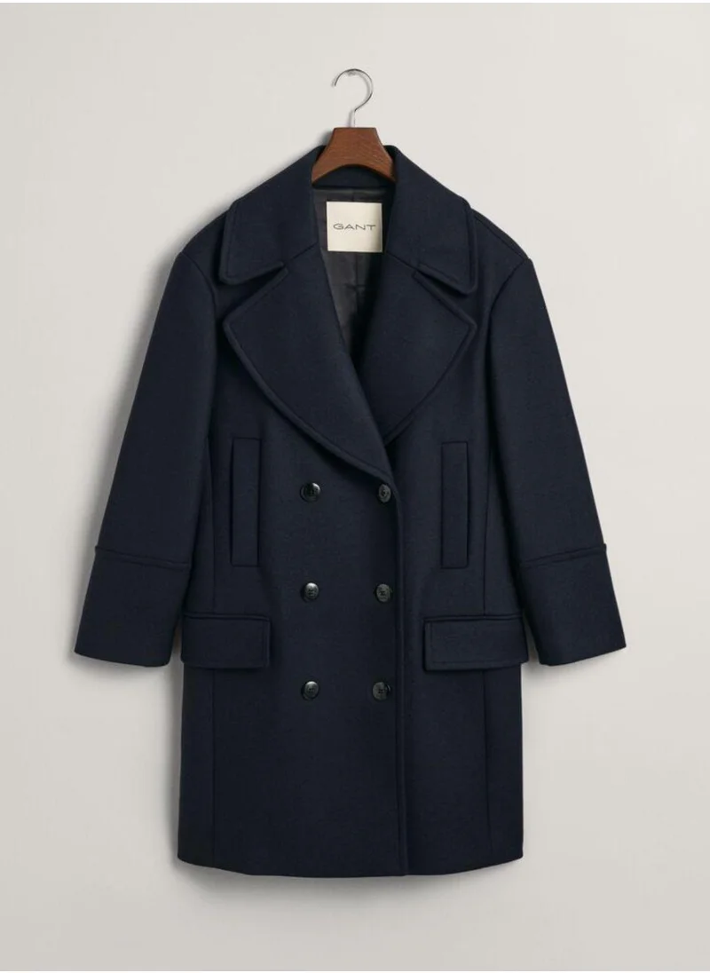 GANT Gant Wool Blend Peacoat