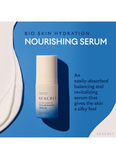 Seacret SEACRET Bio Skin Hydration Nourishing Serum | Hyaluronic Acid Serum for Face with Niacinamide & Antioxidants | Hydrating Serum for Face for All Skin Types | Night Serum & Daily Skincare - 1.7 FL.OZ  - Image 2