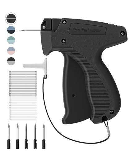 Mr. Pen- Tagging Gun, 5 Needles & 1008 Pcs Barbs Fasteners, Black, Price Tag Gun, Tagging Gun for Clothing, Tag Attacher Guns, Retail Tagging Gun, Hang Tag Gun, Clothes Tagging Gun - Image 1