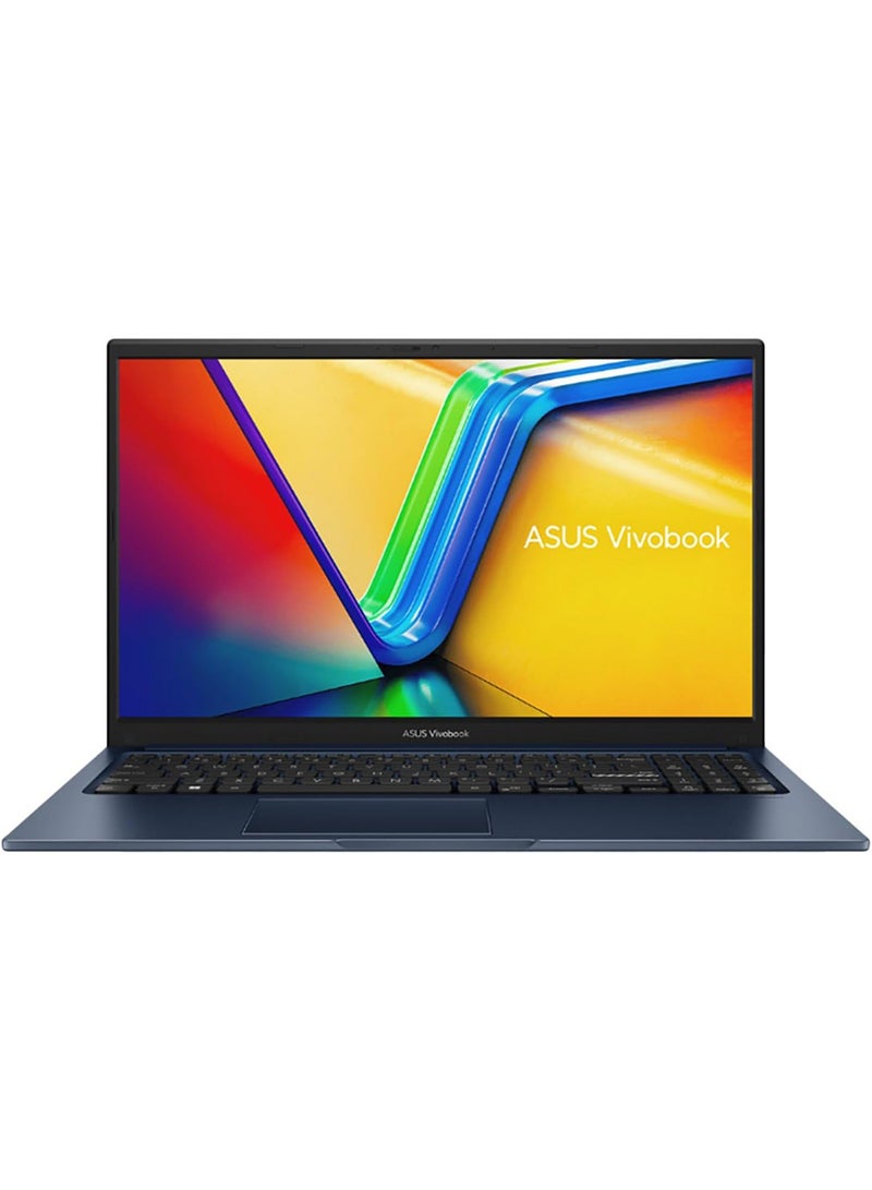 ASUS Vivobook 15 Laptop With 15.6-Inch FHD Display, Intel Core i7-1355U Processor/16GB RAM/512GB SSD/Intel Iris XE Graphics/Windows 11 English/Arabic Quiet Blue - Image 1