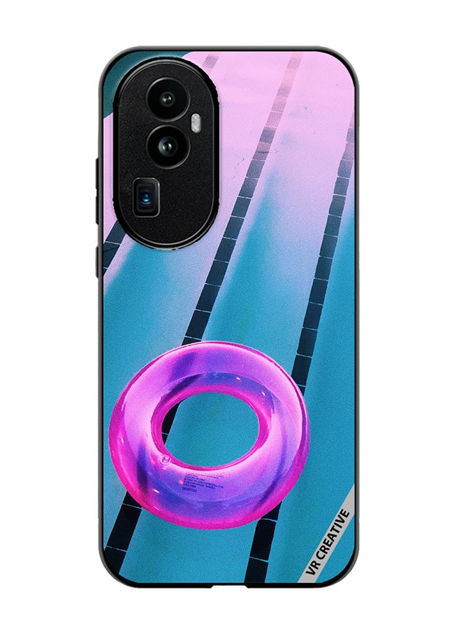 VR CREATIVE Protective Case Cover For Oppo Reno 10 Pro Plus Pink Tube Design Multicolour - Image 1