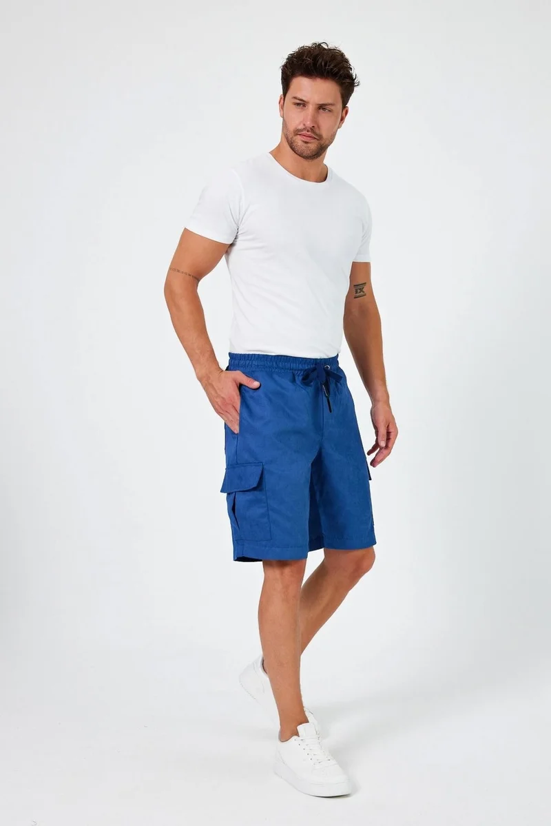 الكسندر جاردي Alexandergardi Cargo Pocket Bermuda Shorts (E24-6502)