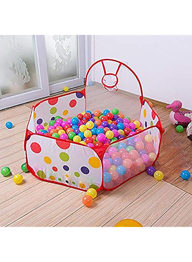 Webby Kids Play Zone Tent Theme With 50 Balls Multicolor - Image 4