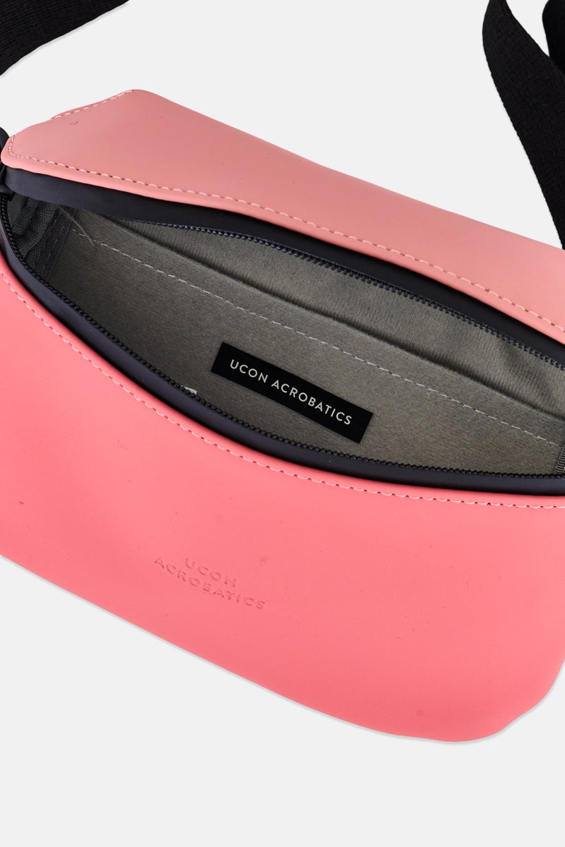 UCON ACROBATICS Women Brand Logo Cross Body Bag, Dark Rose Pink - Image 3