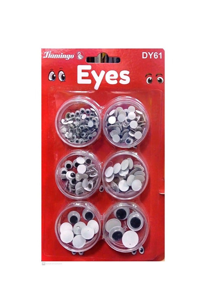 Flamingo Eyes Blister, White - Image 1