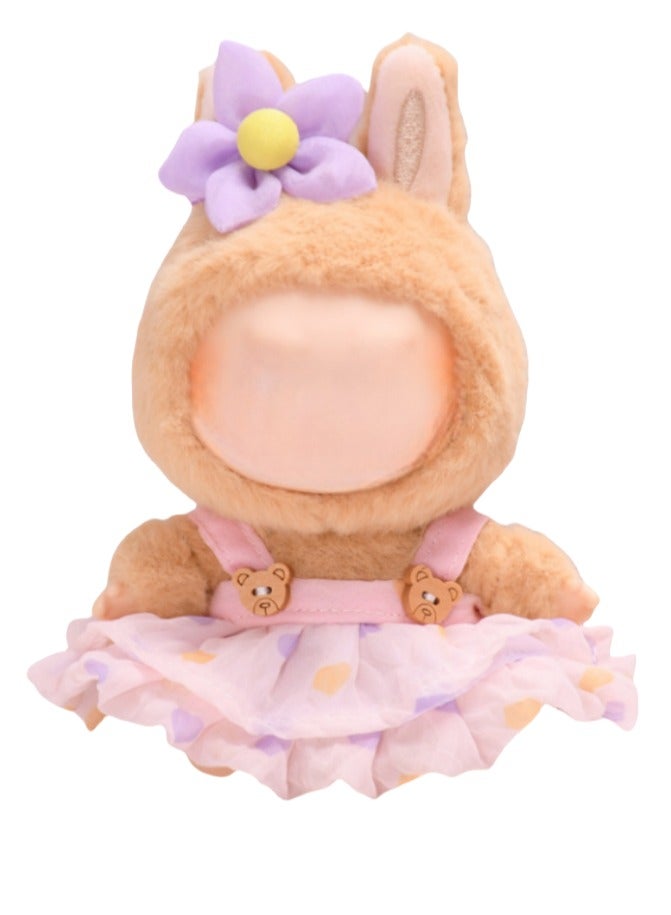 لابوبو طقم دمية لابوبو اللطيف المكون من قطعتين - تنورة من التول الوردي وبدلة هارونو (الملحقات متضمنة) (الملابس فقط، لا تشمل الدمى) - Image 2