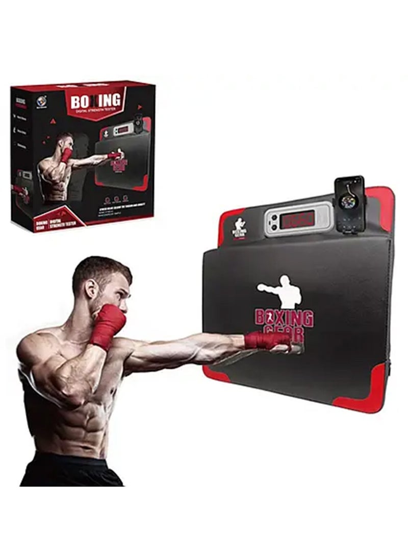 BlueFire Smart Punch Tracking Boxing Wall Set – Wall-Mounted Punching Pad with Electronic Scoreboard, Impact Force Sensors, Real-Time Feedback – Home & Gym Training for Men & Women - Image 1