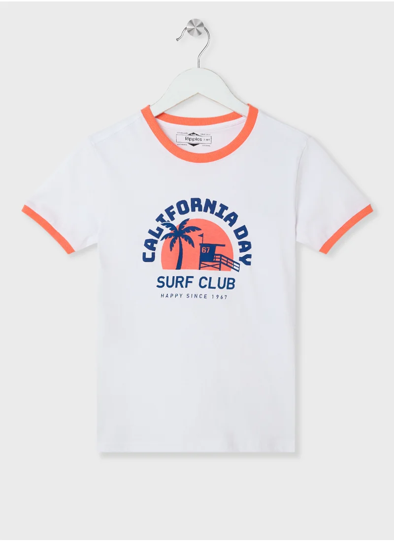 ريبلز مع نمشي Boys T-shirts