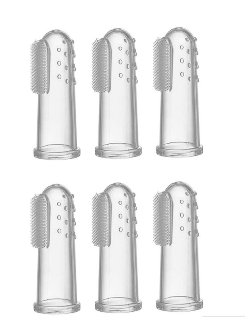 أمتشي بيبي فرشاة أسنان إصبع للرضّع - عدد 2 - Image 1