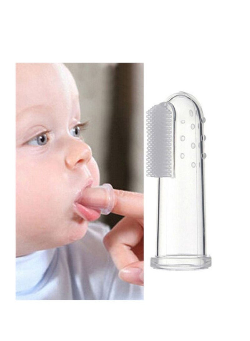 أمتشي بيبي فرشاة أسنان إصبع للرضّع - عدد 2 - Image 4