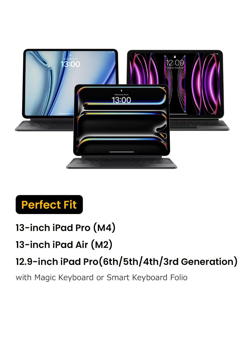 Tomtoc tomtoc 360 Protective Tablet Sleeve for iPad Pro 13-inch (M4), iPad Air 13-inch (M2) 2024, iPad Pro 12.9-in (6th/5th/4th/3rd Generation) with Magic Keyboard, Water-Resistant iPad Case Bag  - Image 3