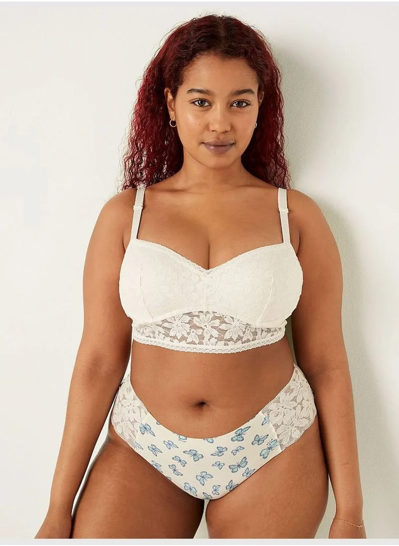 PINK Lace Push-Up Bralette