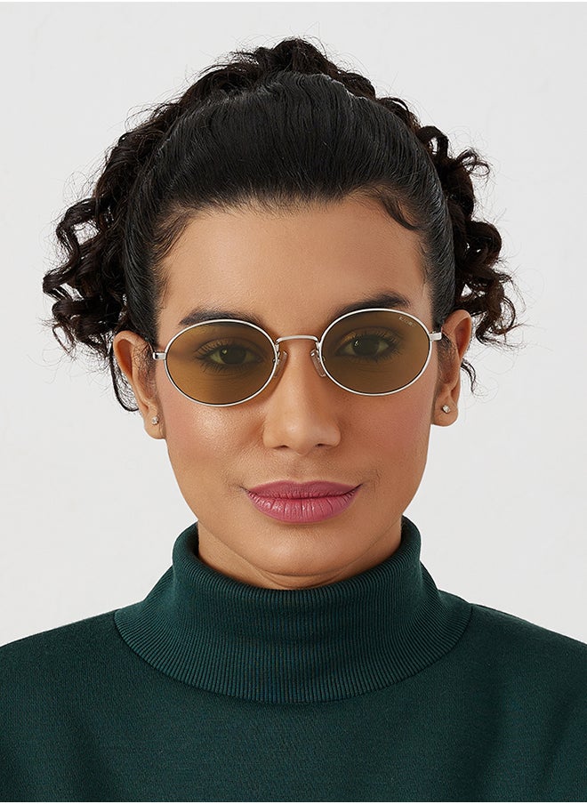 Blackout BlackOut BASE Unisex Oval Sunglasses with UV400 Protection  - Image 3