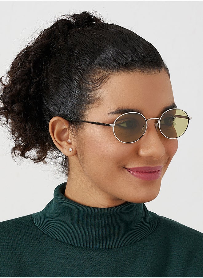 Blackout BlackOut BASE Unisex Oval Sunglasses with UV400 Protection  - Image 4