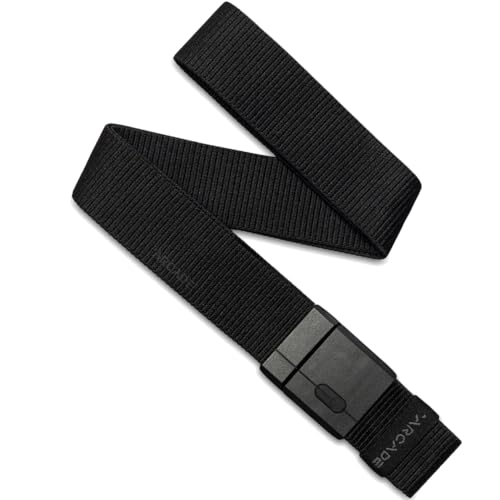 Arcade Belts Adventure Mag Aero Unisex Belt Heavy Duty Stretch Metal Free Buckle Black - Image 1
