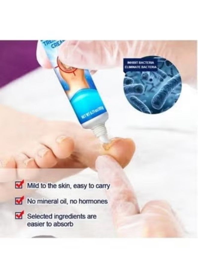 سوميفون كريم علاج فطر الأظافر 20 غ، مرهم رعاية الأظافر السيئة، علاج فطر الأظافر، نمو الأظافر وإصلاحها، علاج الأظافر كريم إصلاح - Image 4