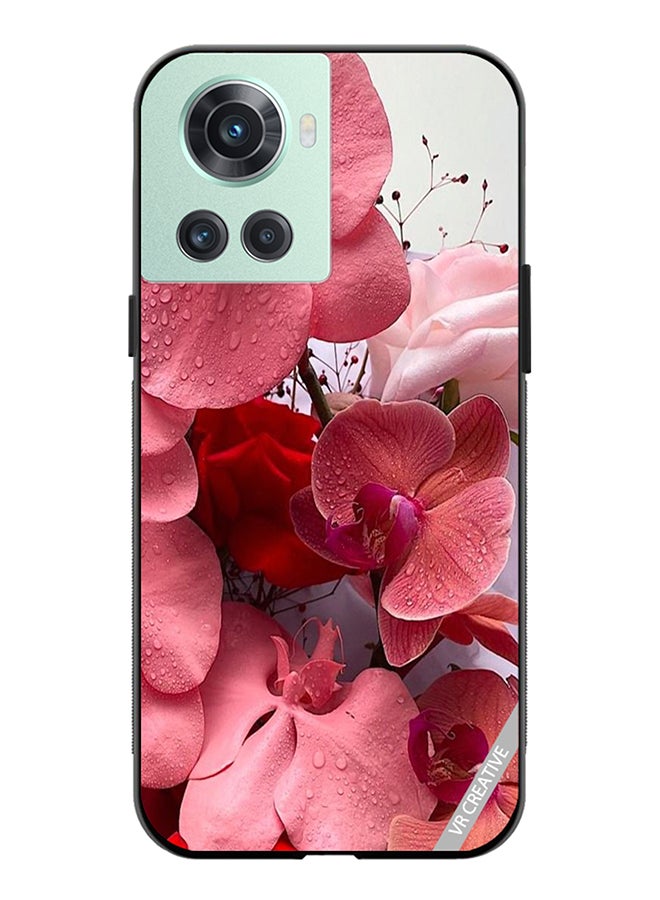 VR CREATIVE Protective Case Cover For OnePlus Ace Flower Design Multicolour - Image 1