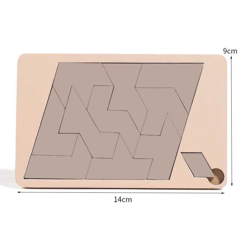 Children'S Wooden Jigsaw Puzzle, Adult Brain Burning Decompression Challenge, More Pieces, Impossible Puzzle Educational Toys - Image 1
