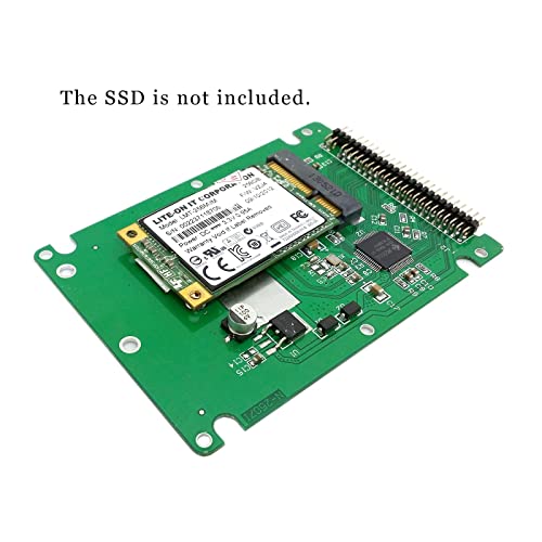 ChenYang mSATA Mini SATA SSD to IDE 44Pin 2.5 inch Hard Disk Case Enclosure Box White for Laptop - Image 5