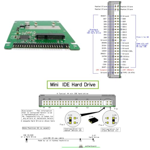 ChenYang mSATA Mini SATA SSD to IDE 44Pin 2.5 inch Hard Disk Case Enclosure Box White for Laptop - Image 4
