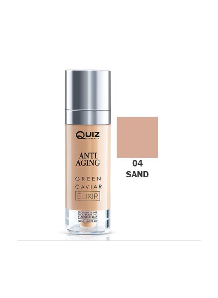 QUIZ Anti Aging Foundation SAND 4 