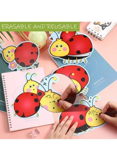 Zonon 45 Pieces Colorful Ladybugs Cut-Outs, Ladybugs Accents Paper Cutouts Name Tags Labels Ladybugs Party Bulletin Board Classroom Decoration For Teacher Student Back To School Party Supply,6.7 X 5.1 Inch  - Image 4
