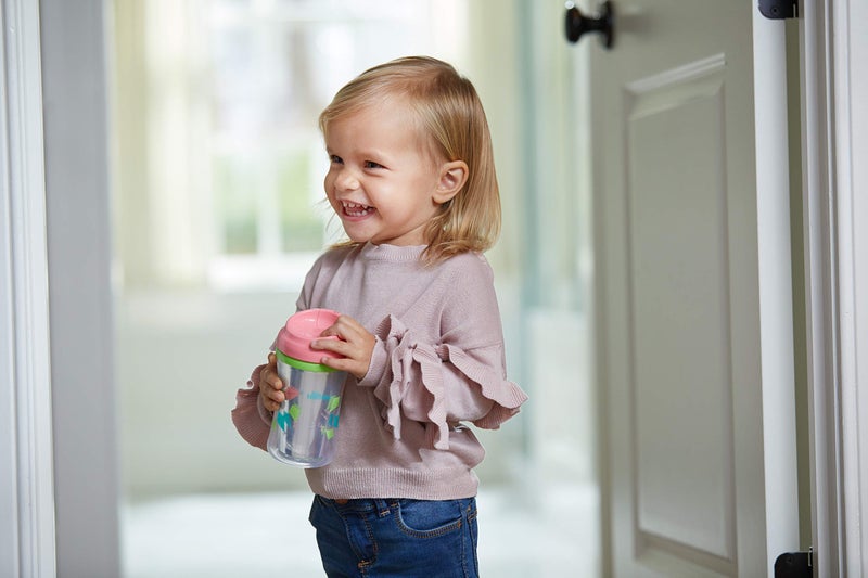 NUK First Essentials by NUK Seal Zone Insulated Cup-Like Rim Sippy Cup, 9 oz, 2 Count (Pack of 1) - Image 2