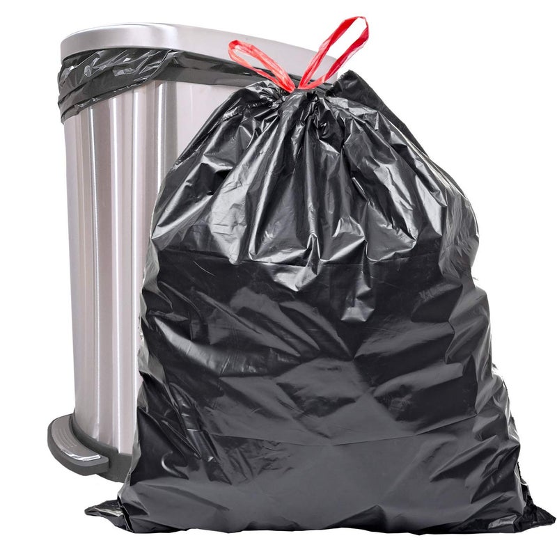 Reli. 30 Gallon Trash Bags Drawstring | 250 Count Bulk | Black | 30 Gallon Garbage Bags Heavy Duty | Large - Image 5