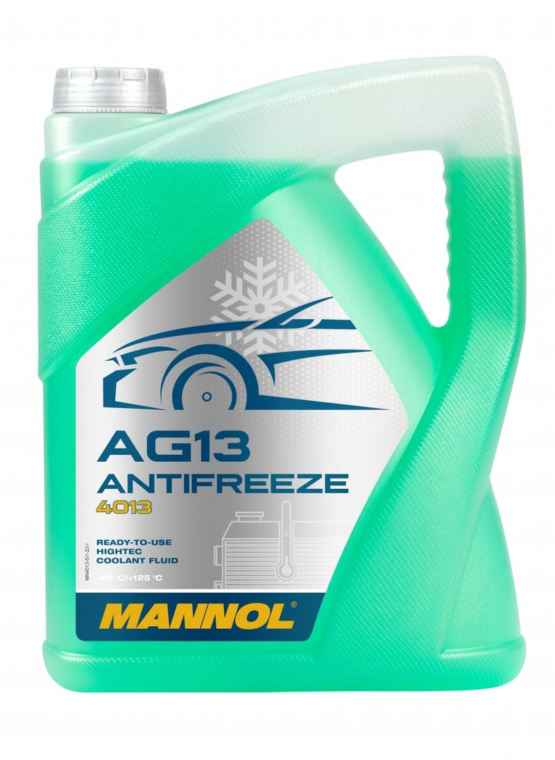 MANNOL Mannol Antifreeze Coolant AG13 (-40°C & +125°C) Green 5 Liters 