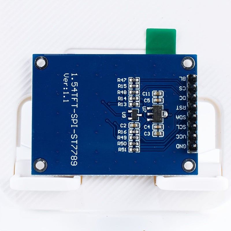 مجموعة مكونة من 2 وحدة عرض IPS LCD عالية الدقة مقاس 1.54 بوصة بالألوان الكاملة 240×240 لأردوينو - Image 5