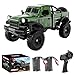 Hylukon 118 Scale All Terrain Remote Control Car 24 GHz 4WD RC Rock Crawler with LED Lights 12KPH OffRoad Pickup Truck Vehicle Toys RTR Gift for Adults - Image 2